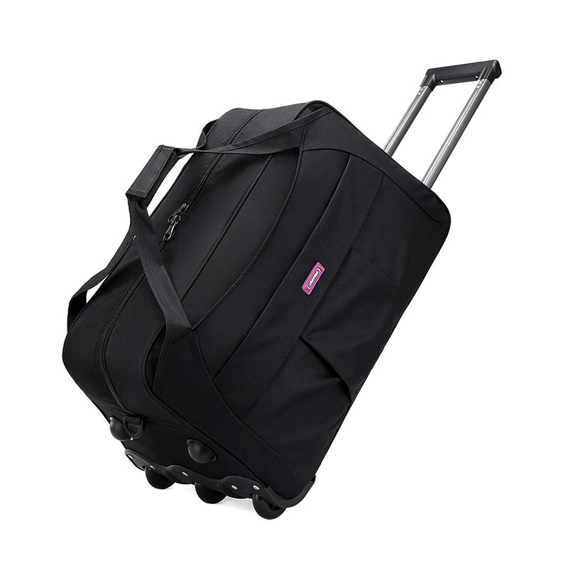 "Seamless Adventures Await: Elevate with Our Duffle Bag on Wheels - Essential Travel Accessories!"