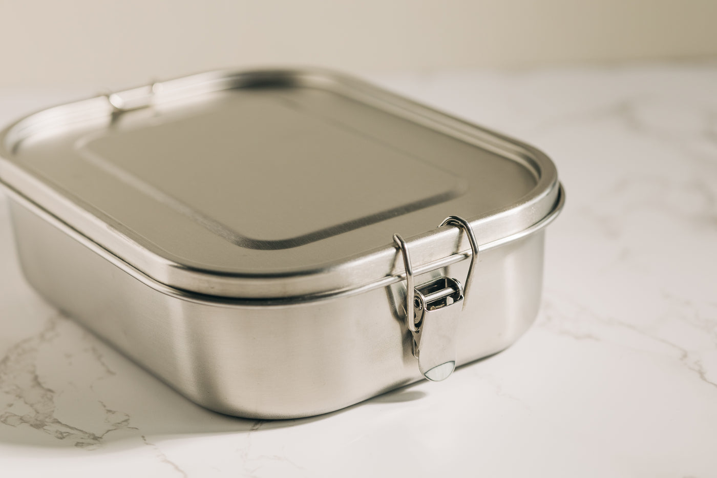 Stainless Steel Bento Style Lunchbox - 3 Compartments
